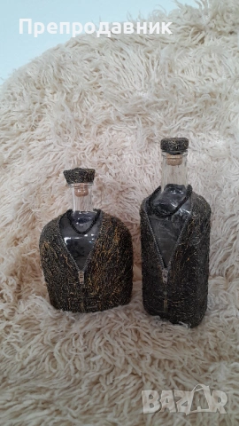 Ръчно изработена бутилка за вино, ракия или други напитки, снимка 10 - Буркани, бутилки и капачки - 54082372