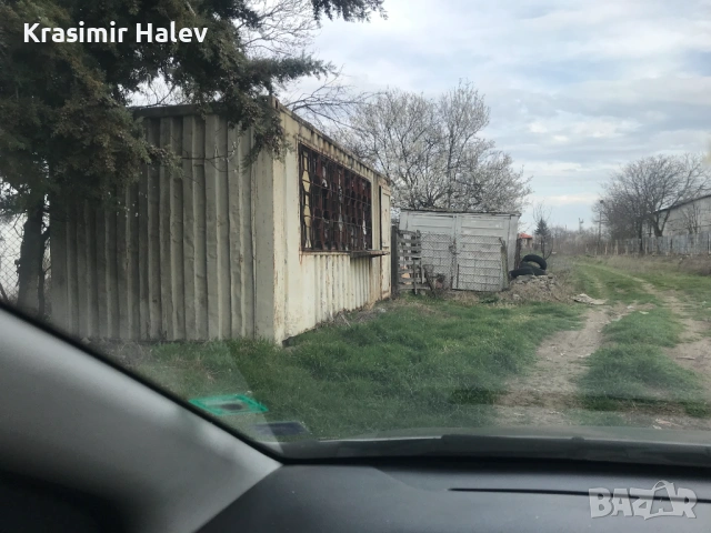 морски контейнер - преустроен на павилион