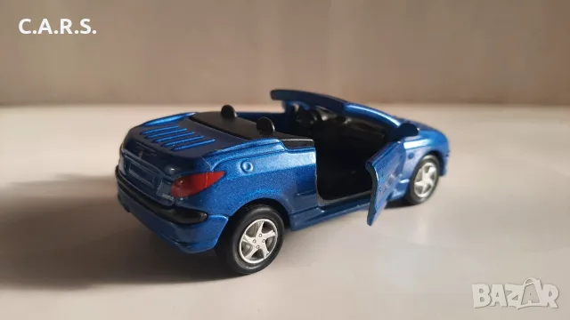 Peugeot 206 CC Cabrio Maisto - Мащаб 1:38, снимка 5 - Колекции - 55595968