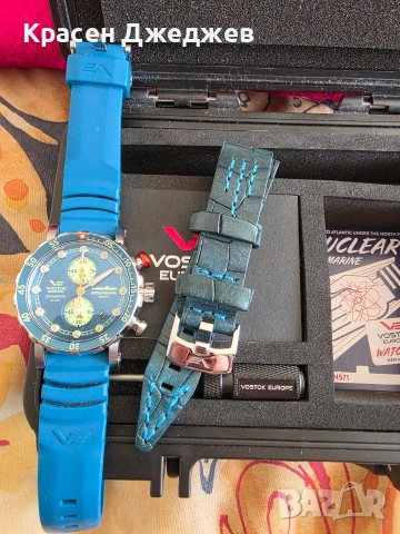 Vostok Europe Nuclear 44mm, снимка 4 - Мъжки - 55251325