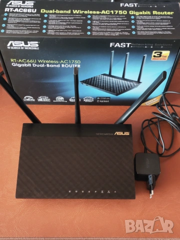 Гигабитов рутер Asus RT-AC66U B1 (h/w ver. B2)