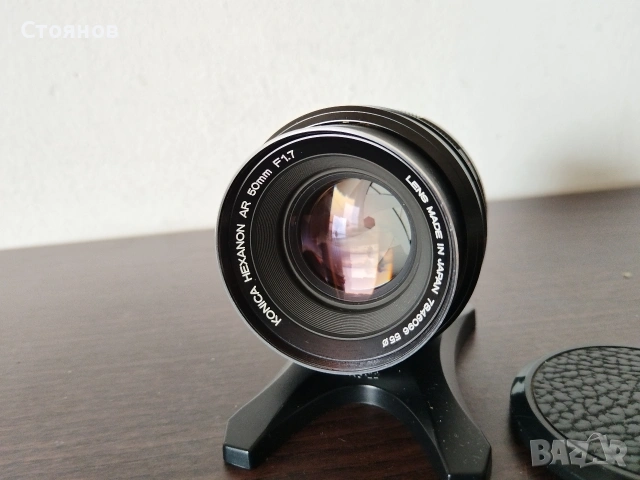 Обектив KONICA NEXANON AR 50mm F1.7 Japan