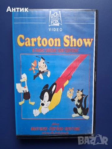 Видеокасета VHS Cartoon Show Анимация