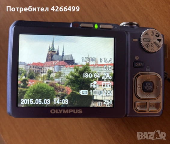 Ретро дигитален фотоапарат Olympus 330, снимка 3 - Фотоапарати - 54948761