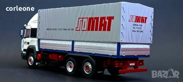 Iveco TurboStar 480 SOMAT - мащаб 1:43 на DeAgostini моделът е нов в блистер, снимка 3 - Колекции - 55301357