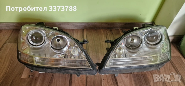 Продавам 2 комплекта рециклирани, ксенонови фарове със завиване за w164, снимка 3 - Части - 54739469