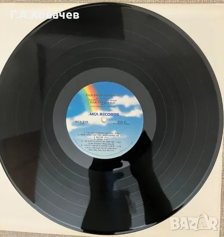 Грамофонна плоча Ella Fitzgerald - ELLA SINGS GERSHWIN MCA-215, снимка 5 - Грамофонни плочи - 55333423