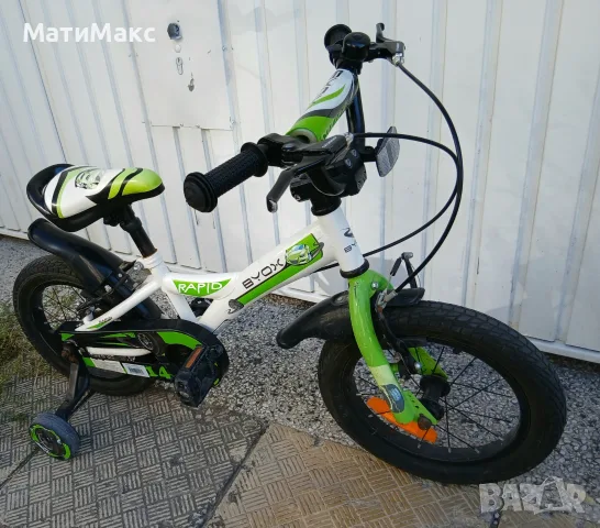 Детски велосипед BYOX 14 ", снимка 6 - Велосипеди - 55624063