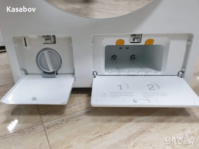 Miele W1 TwinDos Пералня Миеле 12м Гаранция, снимка 8 - Перални - 54394491