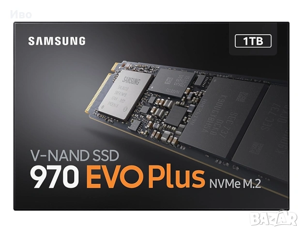 Нов SSD 1 TB  Samsung 970 Evo Plus, NVMe, с гаранция, снимка 5 - Твърди дискове - 54174552
