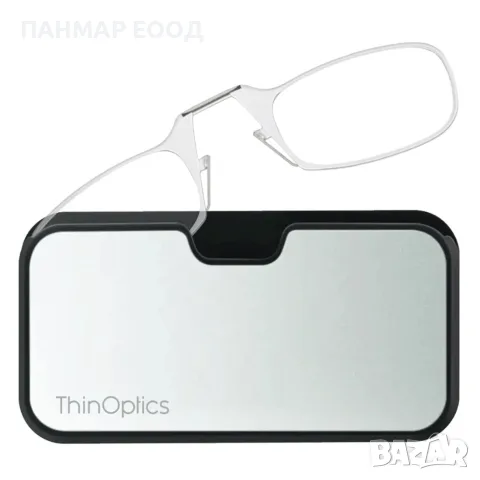Компактни диоптрични очила ThinOptics със сребриста кутийка, диоптри от +1.0 до +2.5, снимка 2 - Слънчеви и диоптрични очила - 55670959
