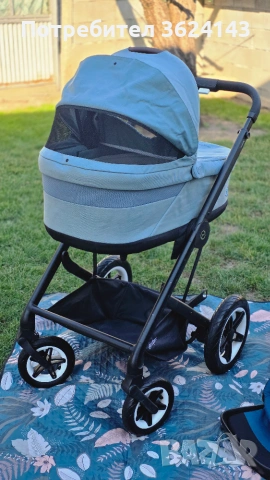 Детска количка Cybex Talos S Lux+ Cot S Lux, снимка 4 - За бебешки колички - 55075881