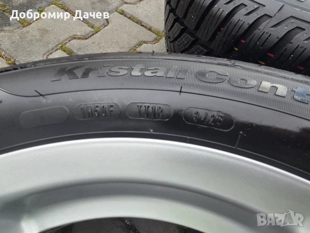 4 бр. джанти с чисто нови зимни гуми Fulda Kristall Control HP 2 205/55 R 16, снимка 5 - Гуми и джанти - 54187408