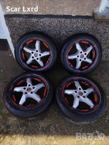 BMW джанти с гуми 5х120, снимка 2 - Гуми и джанти - 54099579