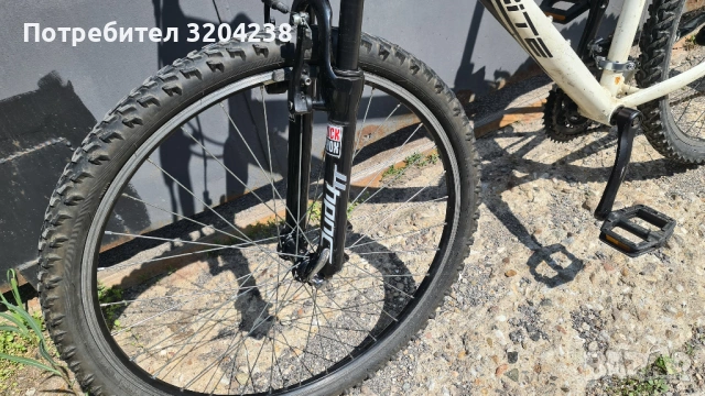 Алуминиево колело X-Zite 26" цола AlexRims капли и RockShox вилка Shimano / Шимано компоненти, снимка 2 - Велосипеди - 52105961
