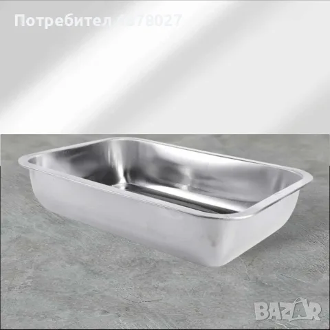 Дълбока тава от неръждаема стомана за печене на агнешко, снимка 5 - Съдове за готвене - 55480567