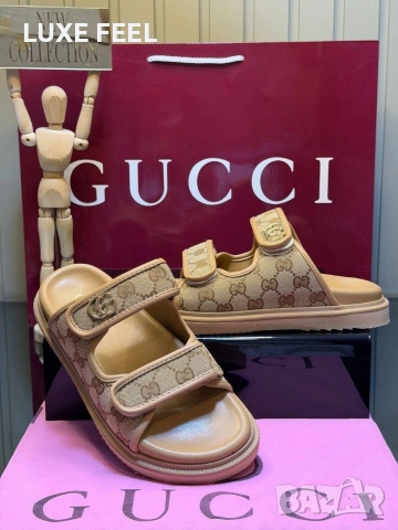 Gucci ⚜️Дамски Чехли , снимка 2 - Чехли - 54592756