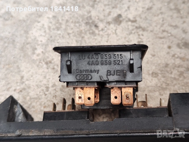 Панел бутони ел. стъкла Ауди 80 Б4, снимка 3 - Части - 55149574