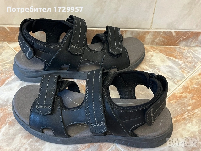 Мъжки - Clarks Guideview Trek Ноер-43, снимка 7 - Мъжки сандали - 55151803