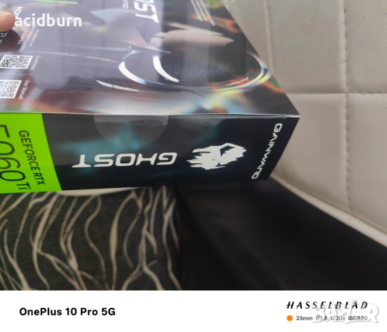 Геймърска видео карта RTX 5060 TI Ghost 8GB, снимка 5 - Видеокарти - 54645253