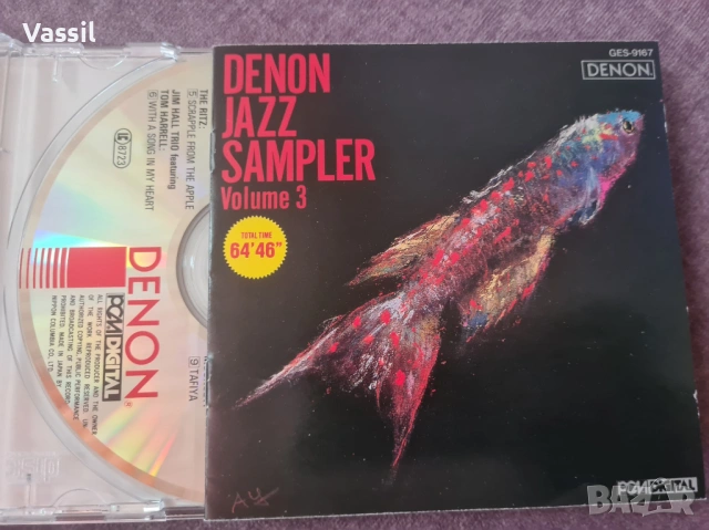 CD DENON Jazz Sampler Vol 1, 2, 3 колекция три албума, снимка 6 - CD дискове - 54706894