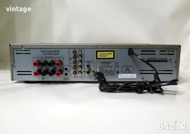 Onkyo CR-70R, снимка 7 - Ресийвъри, усилватели, смесителни пултове - 54364619