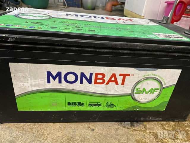 Aкумулатор Monbat SMF 230 амп/ч 1400 А усилен стартов ток с гаранция, снимка 5 - Аксесоари и консумативи - 54379687
