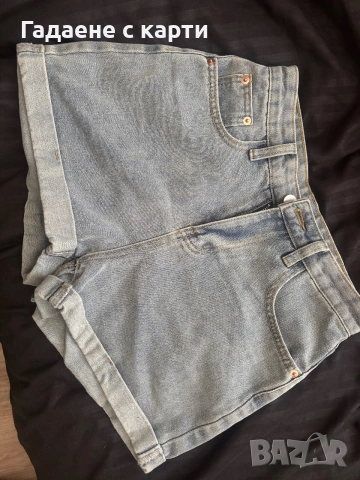 Дънкови панталонки- Shein, S/XS