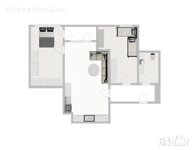 3-стаен ап. в кв. Редута!