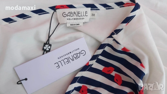 4XL Нов топ Gabrielle by Molly Bracken , снимка 5 - Корсети, бюстиета, топове - 55268842