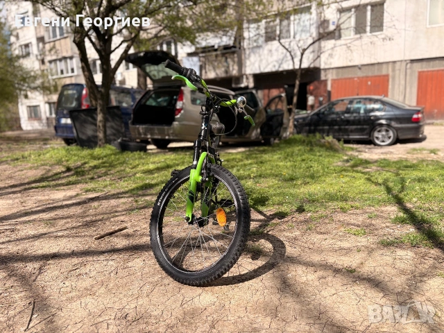 Детско колело B Twin 20 цола Shimano 6 скорости, снимка 3 - Велосипеди - 54311908