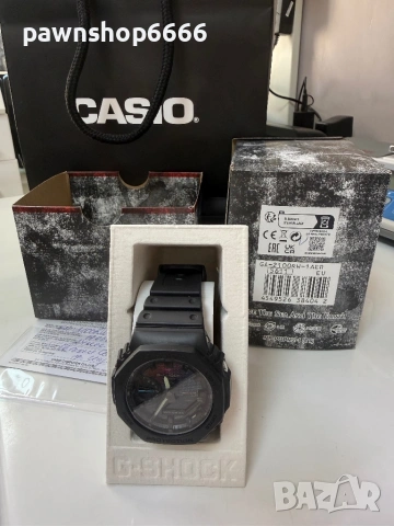 Часовник Casio G-Shock GA-2100-1AER, снимка 5 - Мъжки - 54687039