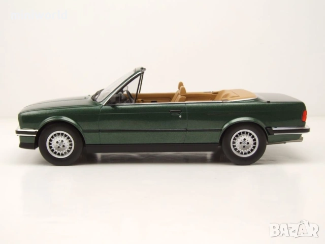 BMW 325i Cabrio E30 1985 - мащаб 1:18 на MCG моделът е нов в кутия, снимка 4 - Колекции - 54823141