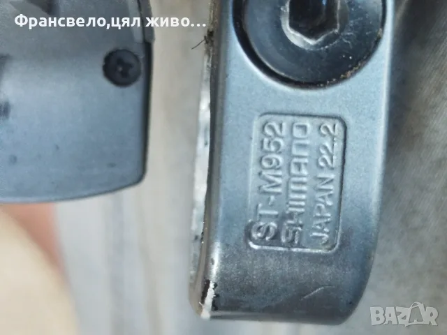 Комбинирани команди 27 скорости за велосипед колело Shimano xtr st m 952 работещи,лош външен вид , снимка 5 - Части за велосипеди - 55613575