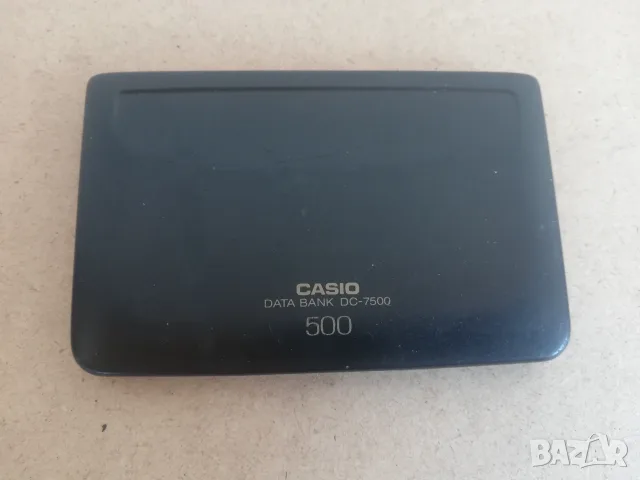 Casio DC-7500 джобен бележник, снимка 4 - Друга електроника - 55585645