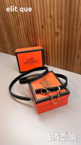 колани от естествена кожа в кутия hermes , снимка 4 - Колани - 55342851