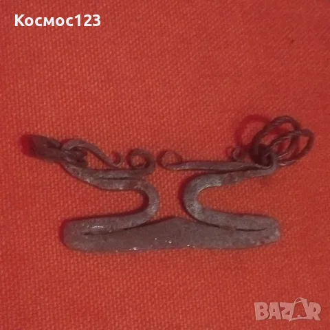 Стар рядък чакмак ковано желязо , снимка 3 - Други ценни предмети - 55360020