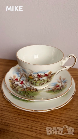 Троен сет за чай Regency - 2 броя, снимка 3 - Сервизи - 53964202