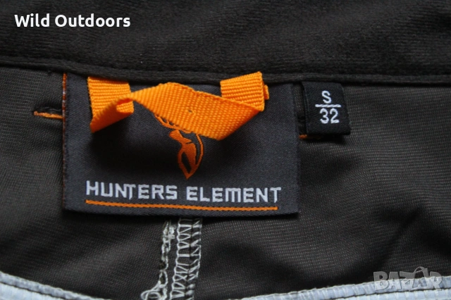HUNTERS ELEMENT - мъжки летен ловен панталон, размер S, снимка 5 - Екипировка - 54342180
