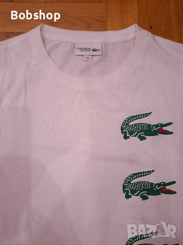 Мъжка тениска LACOSTE, снимка 2 - Тениски - 55273015