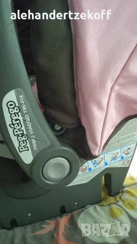 Столче кош за кола Peg Perego primo viaggio tri-fix, снимка 4 - Столчета за кола и колело - 55174859