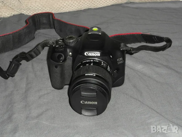 Фотоапарат Canon EOS 550D във идеалносъстояние,със - 4 бр.Обективи
