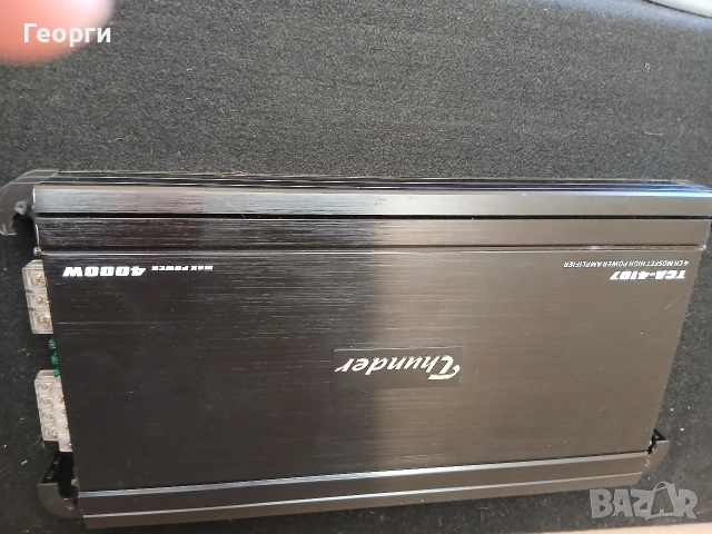 Бас каса по поръчка Alpine + елипси Pioneer + усилвател Thunder – готов комплект, снимка 5 - Аксесоари и консумативи - 54938045