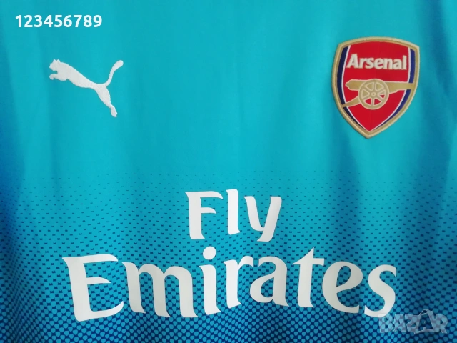 Arsenal Ozil Puma оригинална тениска фланелка Арсенал Йозил екип, снимка 4 - Тениски - 53271069