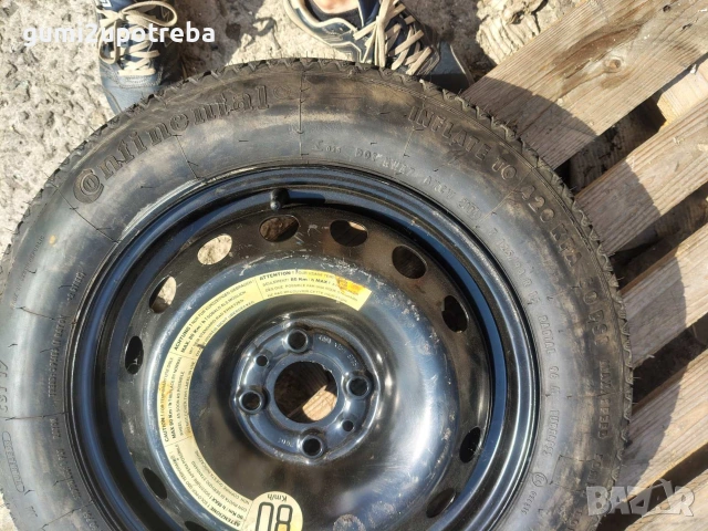 125/90/15 Резервна Джанта Патерица 4х98 FIAT Stilo ALFAROMEO 4J et35, снимка 3 - Гуми и джанти - 55155517