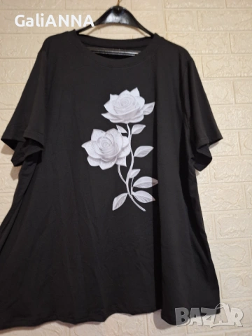 НОВА СТРАХОТНА ТУНИКА 3XL-4XL, снимка 4 - Туники - 54904057