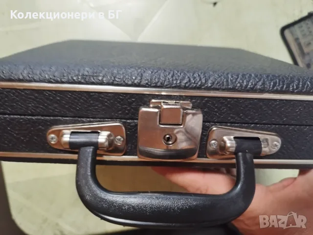 ЧЕРНО ПЛАСТМАСОВО КУФАРЧЕ ЗА 48 МОНЕТИ /виж описаниено/, снимка 2 - Нумизматика и бонистика - 55492517