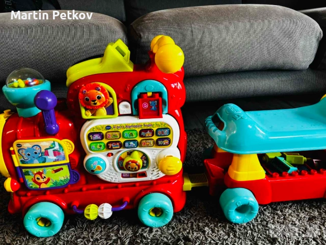 Интерактивен влак, снимка 3 - Образователни игри - 54773565