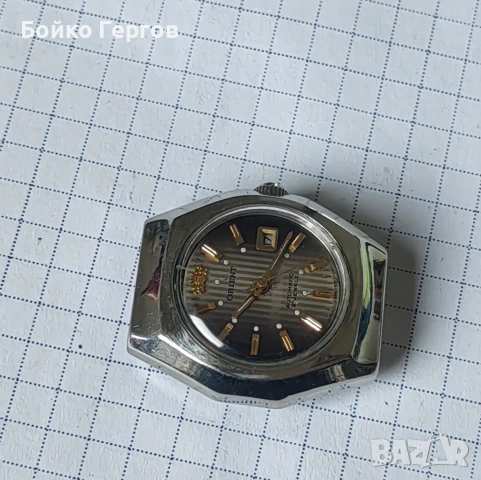 Колекционерски Японски дамски часовник ORIENT AUTOMATIC 21jw от 70-те години, снимка 3 - Дамски - 54363921