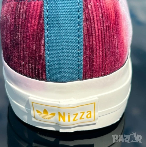 кецове Adidas Nizza High RF „Victory Crimson Orbit Indigo“ номер 46 2/3, снимка 8 - Кецове - 54371710